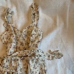 Cottagecore floral dress